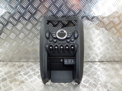 Mini cooper one r56 lift панель центральный панель кондиционера фото №1