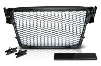 Super решётка радиатора do audi a4 b8 rs-style od 2008 do 2011 rok матовый новый spasowany фото №1