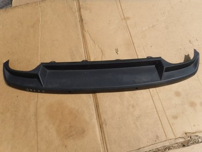 Накладка спойлер бампера задня skoda octavia iii фото №1