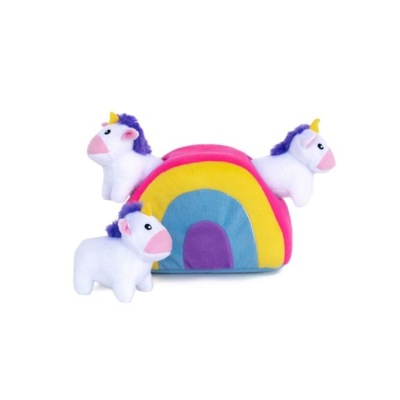 Zabawka dla Psa ZippyPaws Rainbow Norka