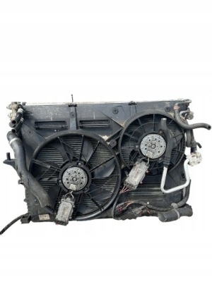 Porsche cayenne gts 7l рестайлинг  ремень перед передний радиатор комплект вентилятор фото №1