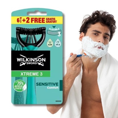 WILKINSON SWORD JEDNORAZOWE MASZYNKI DO GOLENIA 8 SZTUK