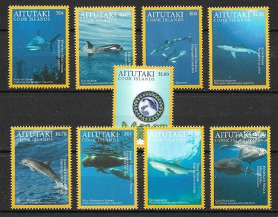 Aitutaki 951-59 - ryby, fauna morska