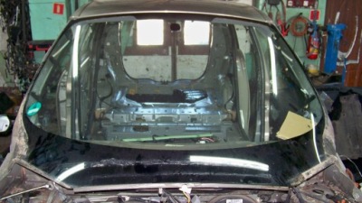 Renault scenic iii 3 11r стекло передняя фото №1