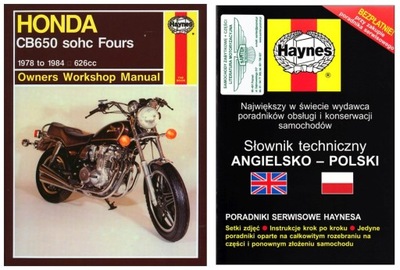 HONDA CB650 SOHC FOURS (1978-1984) MANUAL REPARACIÓN HAYNES +GRATIS 24H  