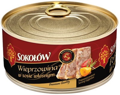 WIEPRZOWINA w sosie własnym PREMIUM Sokołów 300g