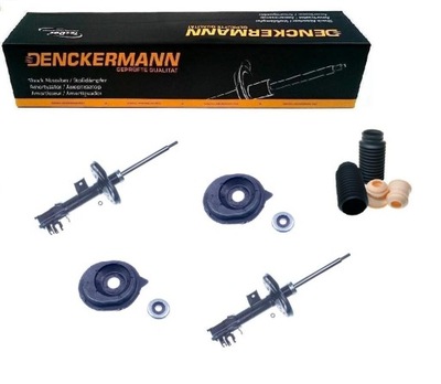 Амортизатори захист fiat 500 ford ka ii 07- перед фото №1