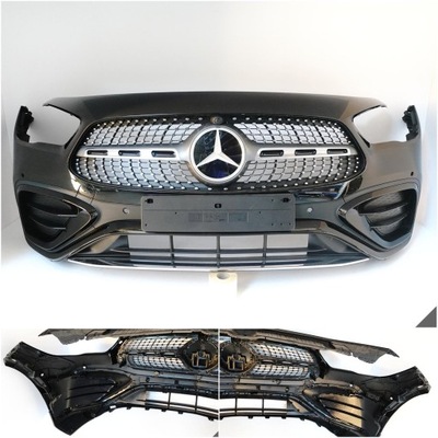 Mercedes gla h247 amg lift mopf 23- бампер перед + решётка радиатора решётки направляющие фото №1