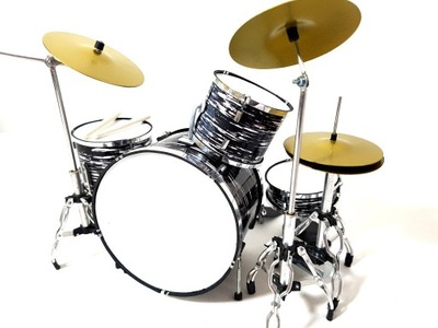 Mini perkusja czarno-biała MDR-0015; skala 1:5