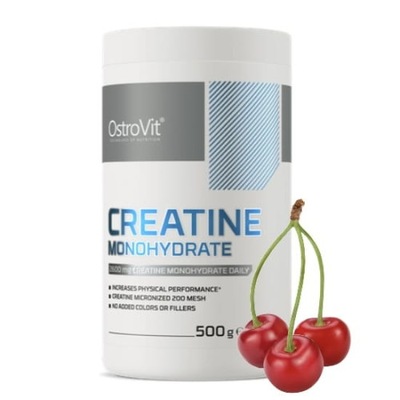 OstroVit Creatine Kreatyna 500 g cherry