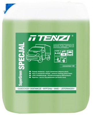 TENZI СУПЕР GREEN SPECJAL SILNA PIANA AKTYWNA 10L