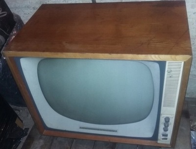 Stary telewizor STADION 2 zabytek PRL DDR retro 1964r