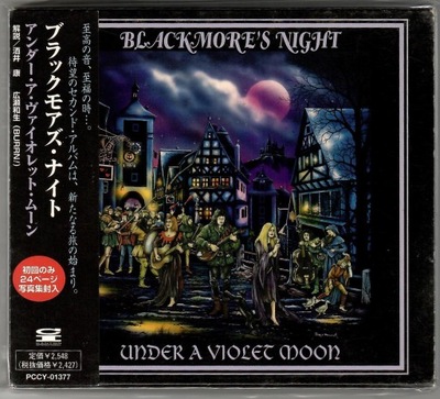 BLACKMORE'S NIGHT - Under A Moon - CD OBI JAPAN