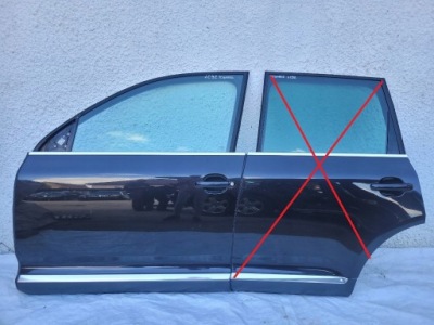 Двері лівий перед touareg 7l lc9z lift фото №1
