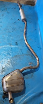 Гасник вихлоп kompletny honda civic x 1.0 vtec 17-21r. фото №1