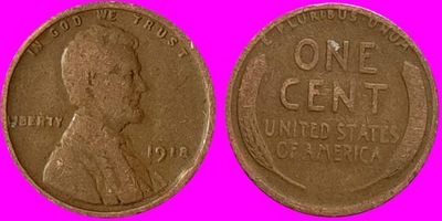 USA 1 Cent 1918 /U 272