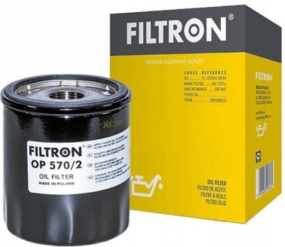 Фільтр оливи filtron do opel karl 1.0 фото №1