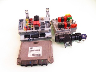 Замок зажигания блок управления bsi fiat siena 1.6 16 v фото №1