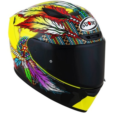 SUOMY KASK TRACK-1 CHIEFTAIN MULTI YELLOW - XS