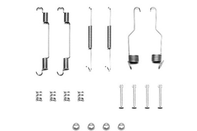 TOMEX BRAKES SPRĘŻYNKI DO КОЛОДОК HAM FIAT SIENA 96-