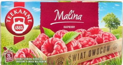 Teekanne herbata owocowa Raspberry Malina 20T