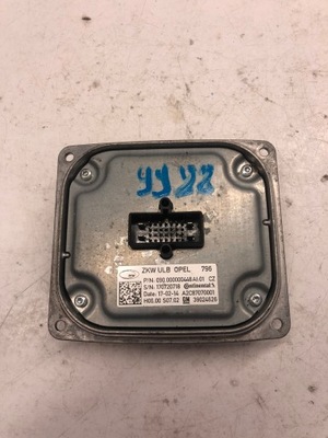 Opel astra k v перетворювач модуль led 39024626 фото №1