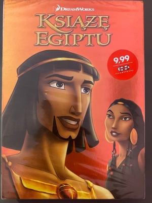 Film Książę Egiptu płyta DVD folia