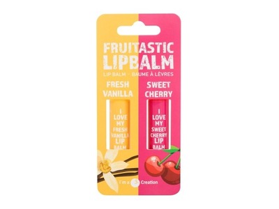 2K Fruitastic Balsam do ust Lip Balm 4,2 g Fresh Vanilla + Lip Balm 4,2 g S