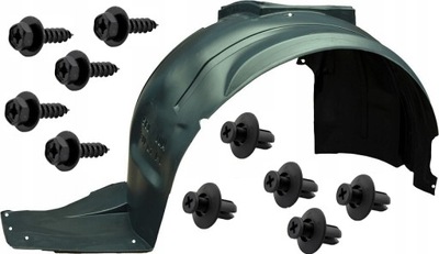 Fiat scudo 2007- 2016 подкрылок клипсы перед левый фото №1