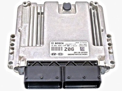 Ecu hyundai santa fe 2.2 39110-2feeg 0281033118 фото №1