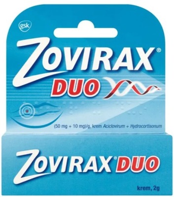 Zovirax Duo 2g Krem na Opryszczke
