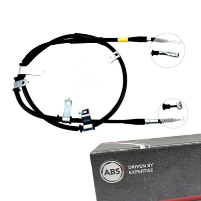 Трос гальма ручного hyundai santa fe ii 2.0 2.2 фото №1