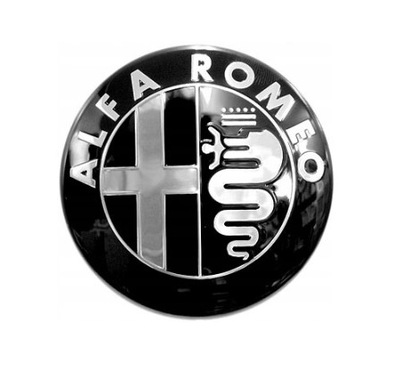 Aluminiowy Emblemat na Kierownice Alfa Romeo 56mm