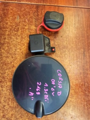 Opel corsa d кришка заливної пального лак z168 13183307 фото №1