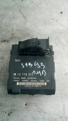 Модуль комфорту saab 93 9-3 ii 12778377 фото №1