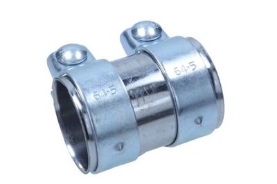 Соединитель трубы выпускной vw 60/64.5x95 mm нержавейка фото №1