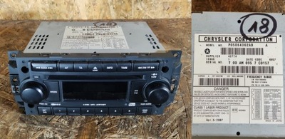 RADIO CD CHRYSLER DODGE JEEP P05064362AB GARANTIJA 