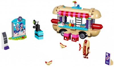 Klocki LEGO Friends Furgonetka z hot-dogami w parku rozrywki 41129