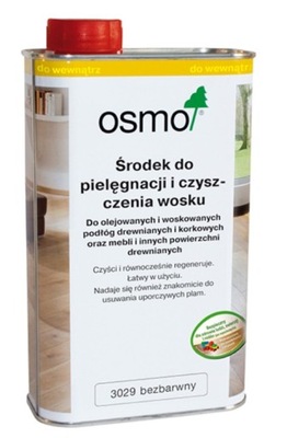 OSMO 3029 - BEZBARWNY - PIELĘGNACJA WOSKU - 1L