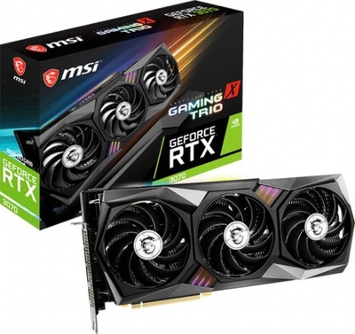 Karta graficzna MSI RTX 3070 GAMING X TRIO 8 GB