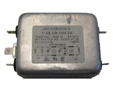 Filtr przeciwzakłóceniowy "ARCOTRONICS"