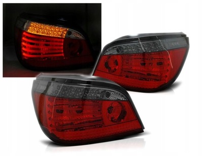 Лампи світлодіодний bmw e60 03-07 red smoke led seq фото №1