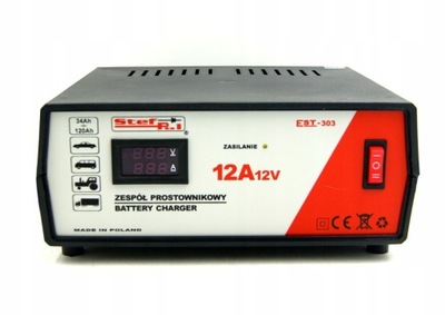 STEF-POL EST-303 RECTIFICADOR 12A 12V (34-120AH)  