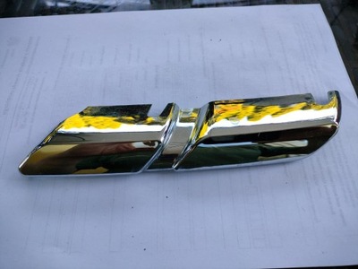 Молдинг хром w решётка радиатора kadjar оригинал идеальное состояние фото №1