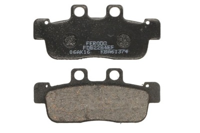 PADS FRONT FERODO FDB2284EF ECO FRICTION XC 125  