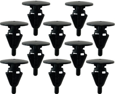 Кліпси штифти накладки порога поріг toyota avensis фото №1