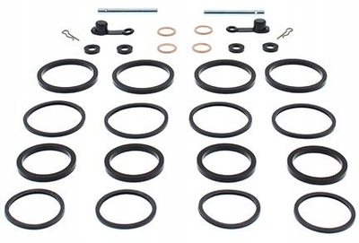 JUEGO DE REPARACIÓN SOPORTE DE FRENADO PARTE DELANTERA KAWASAKI ZX7 89-92, ZX7R 91-94,  