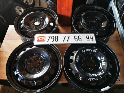 LLANTA TOYOTA VERSO S SUBARU TREZIA 5X100 15CALI ET 45 ORIGINAL !  