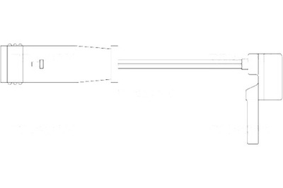 TRISCAN SENSOR DESGASTE ZAPATAS DE FRENADO MERCEDES P. T W203 W204  