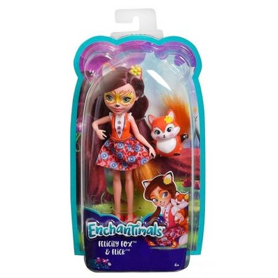 Enchantimals Lalka Felicity Fox Lis FXM71 Mattel